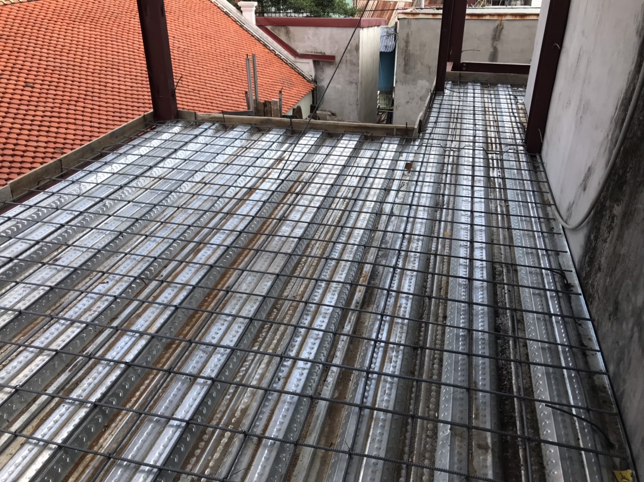 Hình ảnh công ty cổ phần Thiết Kế Quy Hoạch Xây Dựng thi công công trình diện tích 25m ngõ sâu tại ngõ 240 Tô Hiệu Hải Phòng